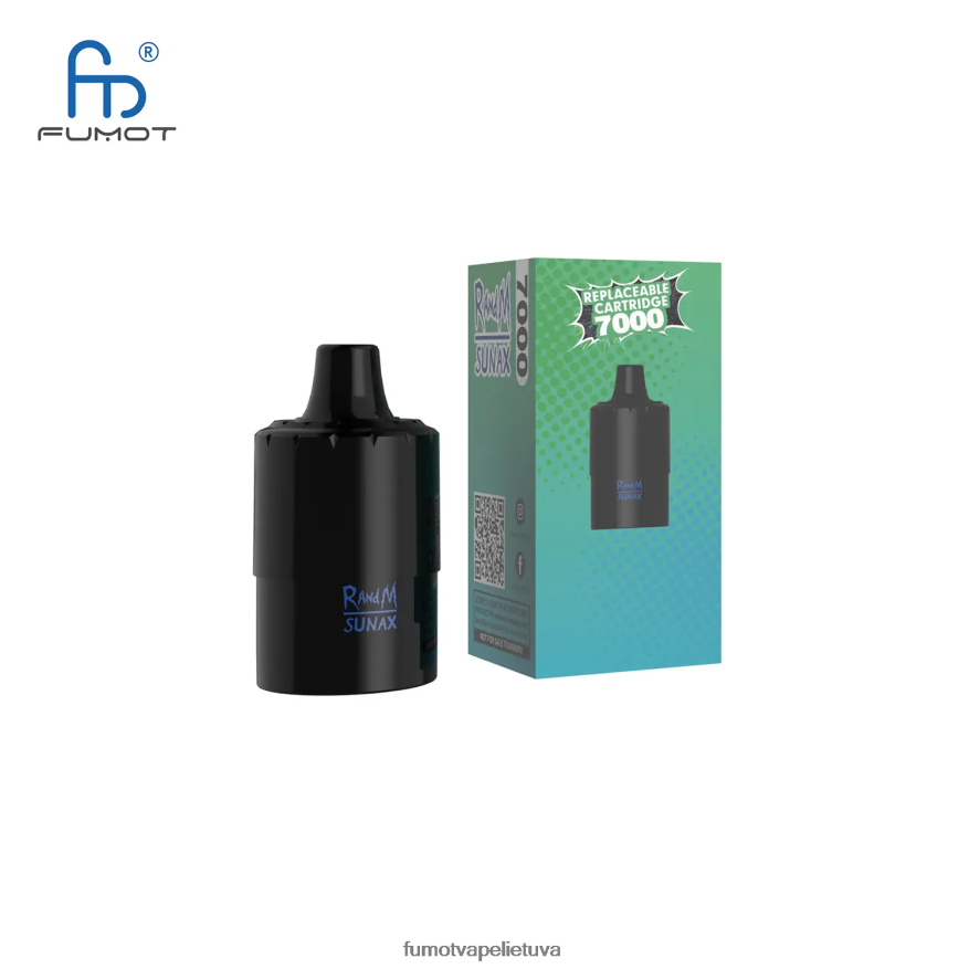 Fumot Sunax 7000 keičiama vape kasetė (1 vnt.) mišrios uogos 4F628J490 Fumot Vape Flavours