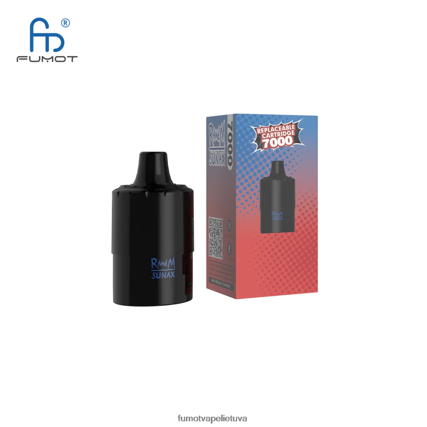 Fumot Sunax 7000 keičiama vape kasetė (1 vnt.) mišrios uogos 4F628J490 Fumot Vape Flavours