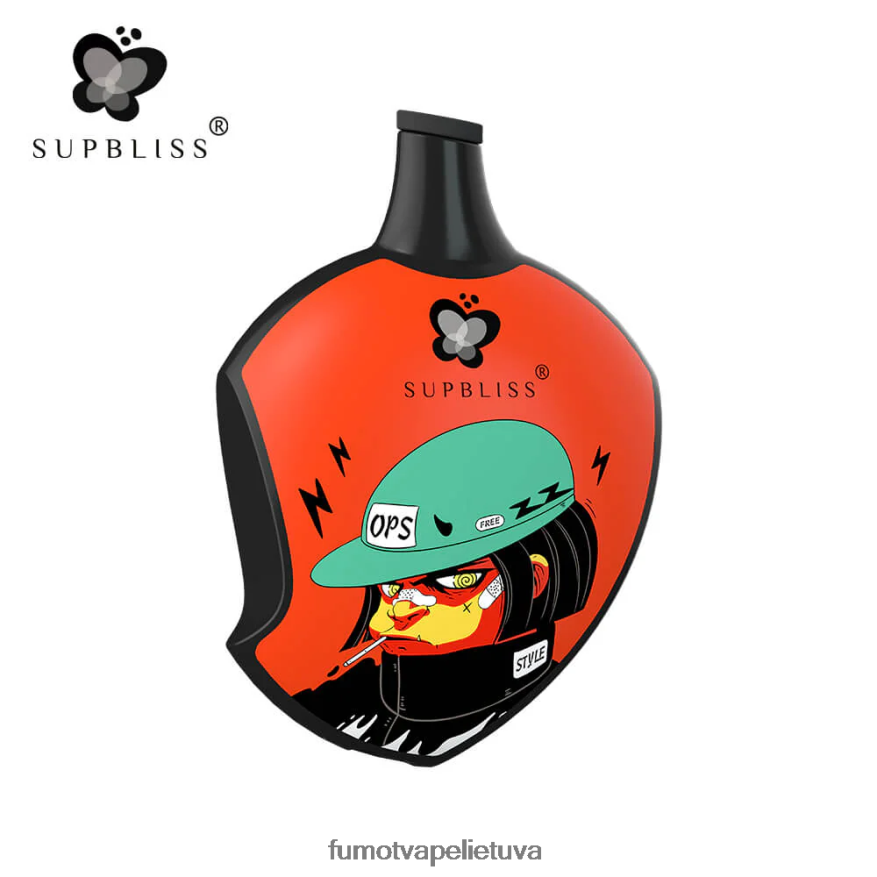 Fumot Supbliss Sp6000 vienkartinė vape pod - 12ml (1 vnt.) alavijo vynuogių 4F628J450 Fumot Vape Flavours