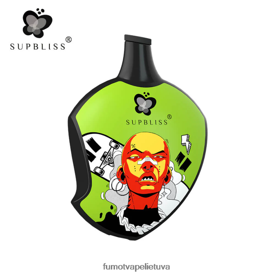 Fumot Supbliss Sp6000 vienkartinė vape pod - 12ml (1 vnt.) alavijo vynuogių 4F628J450 Fumot Vape Flavours