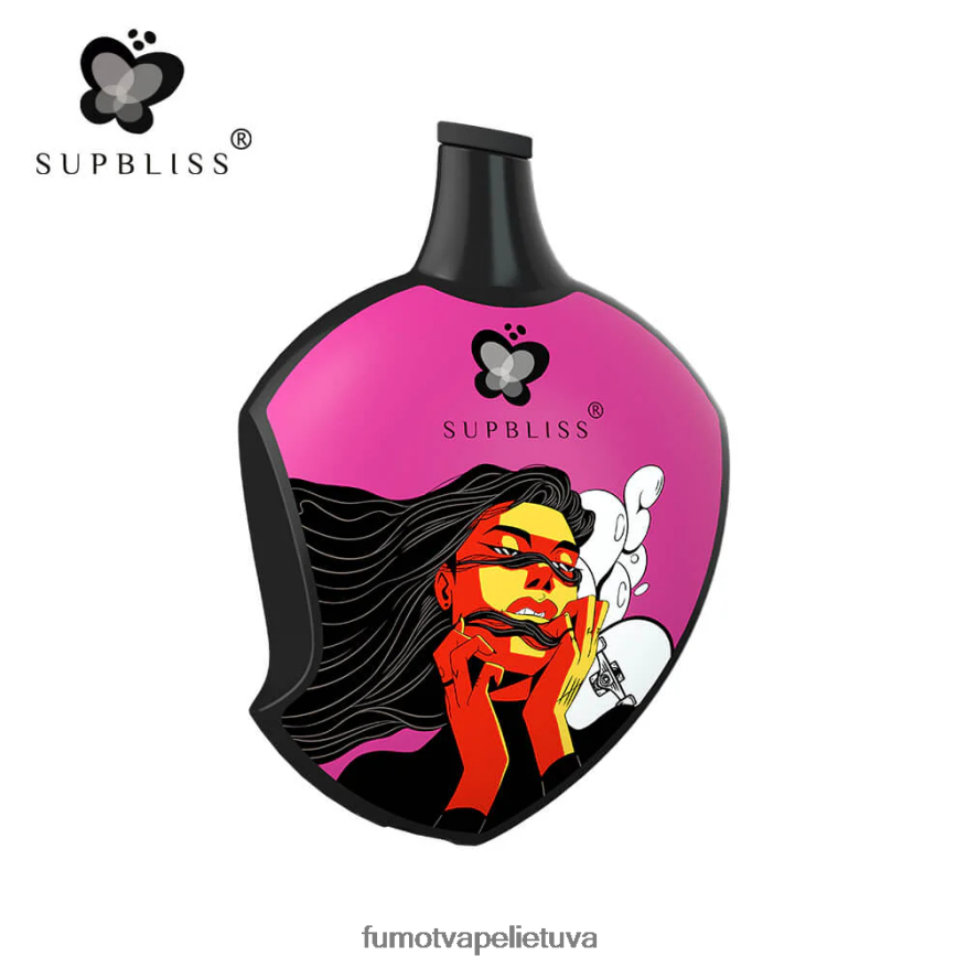 Fumot Supbliss Sp6000 vienkartinė vape pod - 12ml (1 vnt.) braškinis arbūzas 4F628J463 Fumot Vape Online Shop