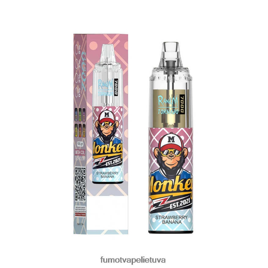 Fumot Tornado 14 ml (1 vnt.) 7000 vienkartinis vape rašiklis braškinis arbūzas 4F628J104 Fumot Vape Price