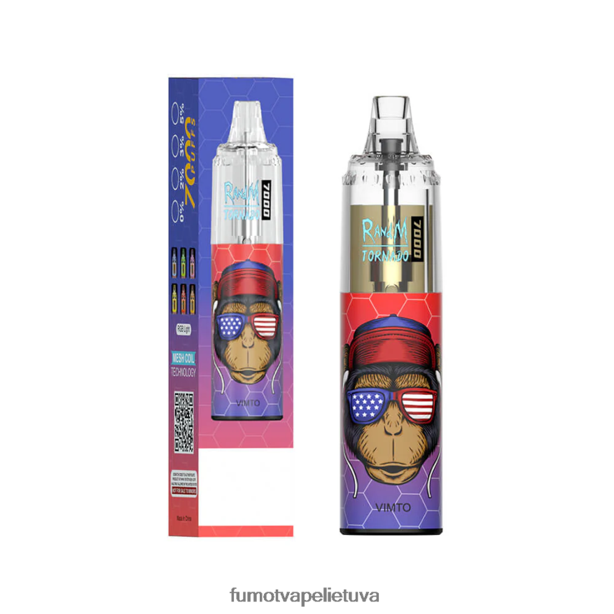 Fumot Tornado 14 ml 7000 vienkartinis vape rašiklis (1 vnt.) mėlynas razz limonadas 4F628J63 Fumot Vape Online Shop